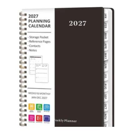 2027 Weekly & Monthly Planner (A5)