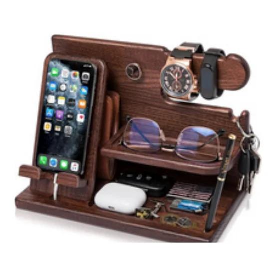Wood Phone Docking Station