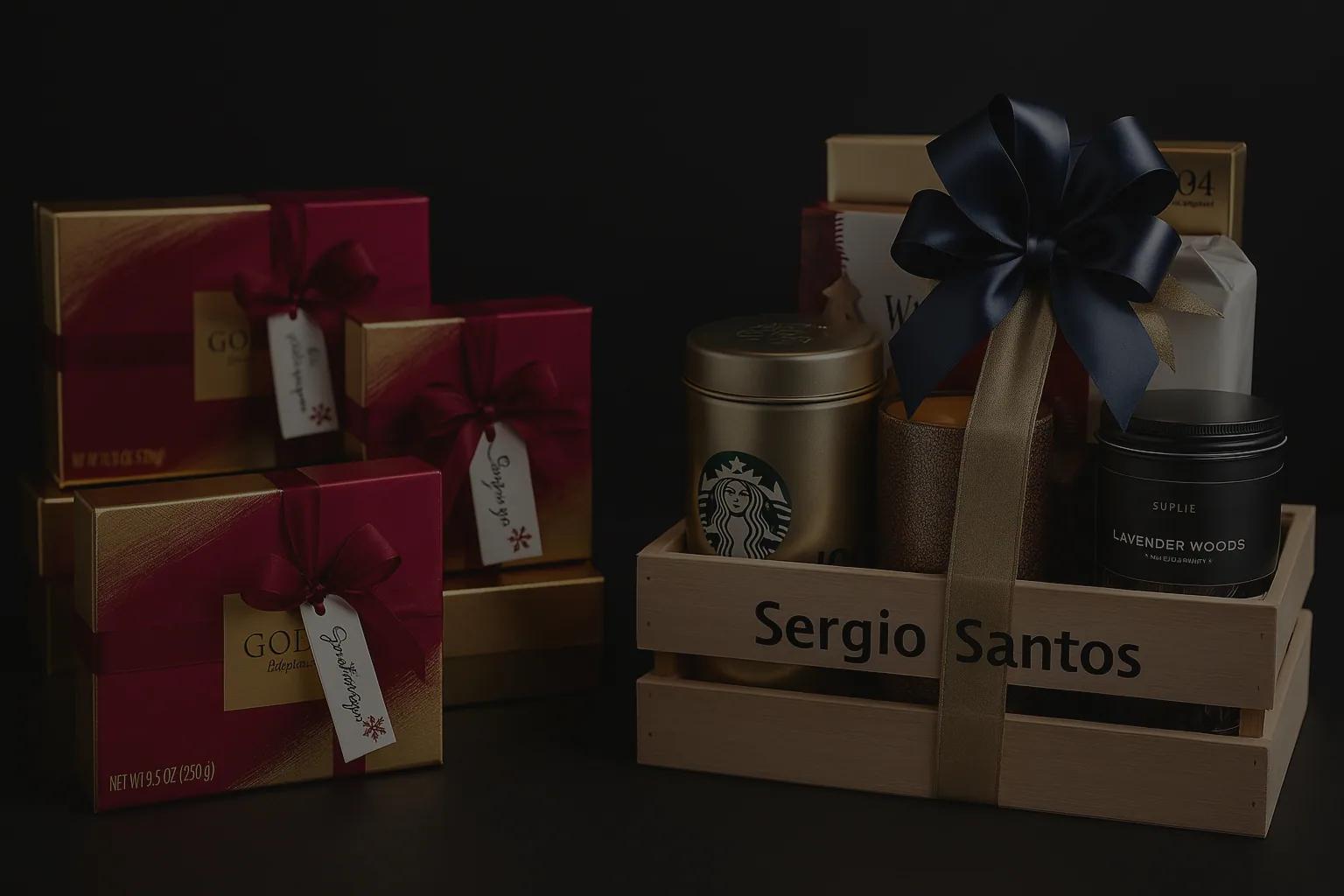 Personalised gift crates