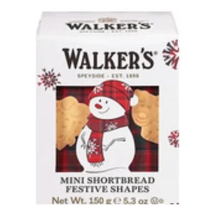 Walkers Cookies — Scottie Dogs & Reindeer