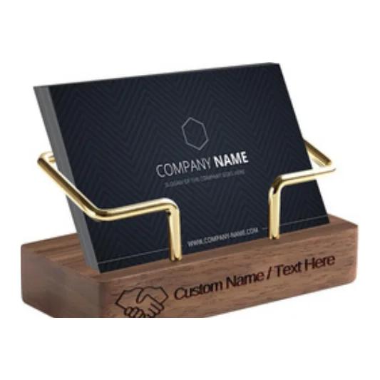 Custom Engraved Business Card Holder