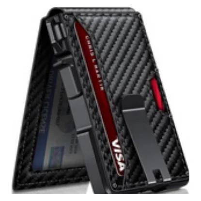 Minimalist RFID Wallet with Money Clip